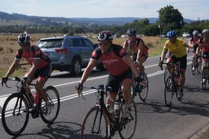 Pedalling MS message