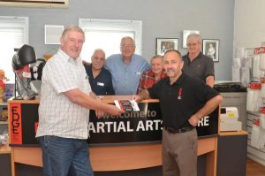 Generosity goes hand in glove