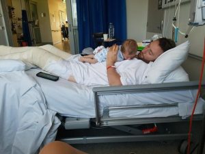 New dad speaks up for The Alfred appeal