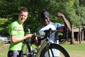 Selby cyclist sprints to stage win
