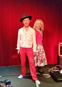 Dave Graney and Clare Moore at the Songroom
