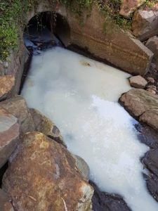 Concerns over creek contamination