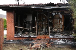 Fire engulfs Ferntree Gully home