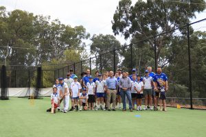 South Belgrave swinging for the fences