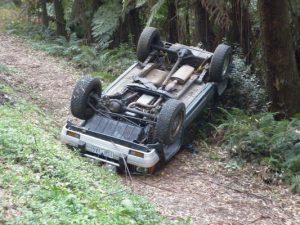 Off-road drive doesn’t go to plan