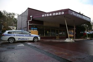 Building fire in Upwey deemed suspicious