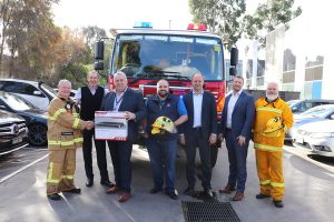 CCTV cameras ensure CFA station security
