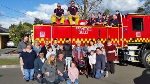 100-year-old celebrates birthday with CFA brigade