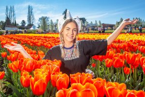 Tiptoe through the tulips