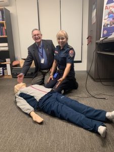 Ambulance Victoria thanks the Emerald Auxiliary