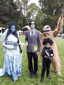 Local Business digs deep for Halloween on the Green Best Dressed Competition