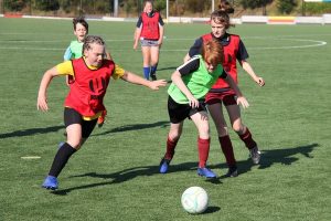 Off-season soccer fun