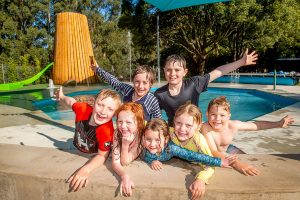 Swim-pressive opening of Olinda Community Pool