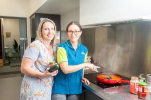 Community cooking during time of crisis