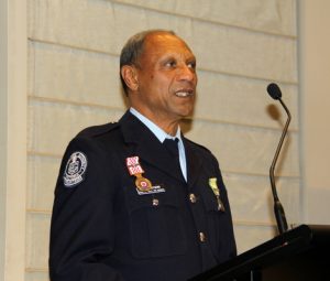 Recognising local volunteer firefighters