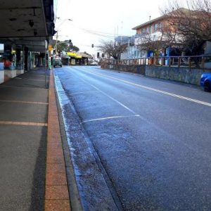 Support for shopping strips