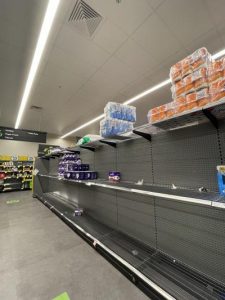 Panic buying returns