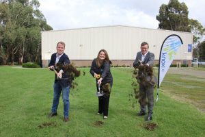 Sod turned for Knox Netball upgrades