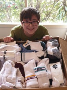 11-year-old sends socks to storm-battered Ranges