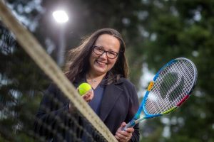 Flicking the switch on tennis lighting