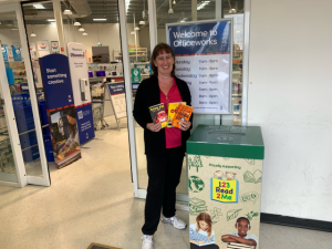 Ferntree Gully Officeworks partners with charity to trial book donation drop-off
