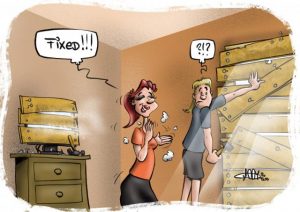 Cartoon: Bad news anxiety