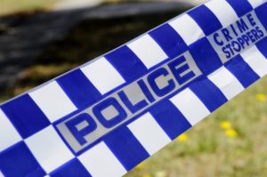 Police respond to reports of a person trapped in a vehicle
