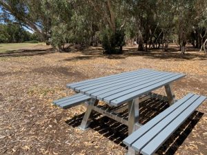 Parks Victoria and RePlas partner for recycled picnic settings
