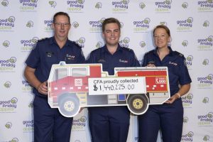 CFA members raised money for Good Friday Appeal
