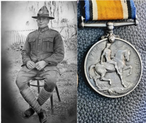 Lost war medal found