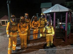 Puffing Billy Playground ample space for fire brigade training
