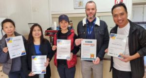 Helping migrants gain job skills in coffee making