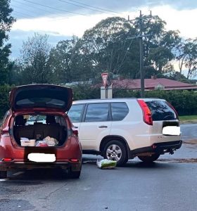 Woman hospitalised after Silvan car accident
