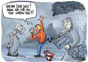 CARTOON: Say goodbye to cold July