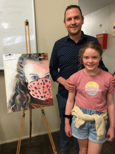You can vote for your favourite portrait in this year’s ‘Upwey Archies’