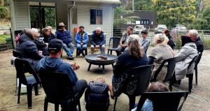 Saying no to bird feeding at Grants Picnic Ground