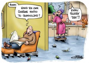 CARTOON: Flooding makes people move quickly