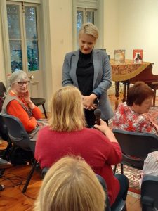 Jacinta Parsons visits Miller’s Homestead to talk new book ‘A Question of Age’