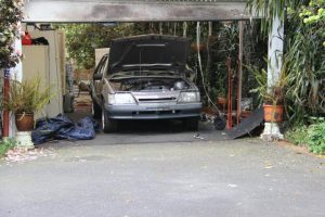Two men hospitalised after gas cylinder explosion