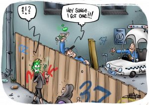 CARTOON: Fighting graffiti