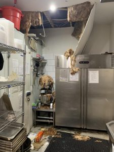 Gembrook restaurant damaged in wild weather