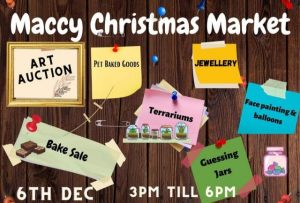 Macclesfield Primary School holds Christmas market to raise funds for a student-led initiative