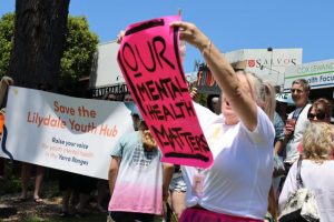 Young people rally for Youth Hub support