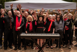 Sweet Sassafras Community Choir hits high notes with new piano