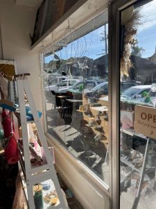 Police investigate after window smashed at Belgrave business