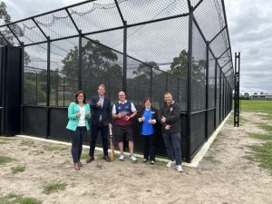 New cricket nets opened at Ferntree Gully’s Dobson Park