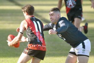 Bombers upset the Blues