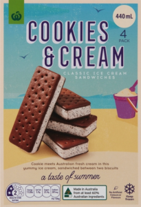 Woolworths recalls home-brand ice cream sandwiches