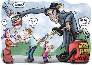 CARTOON: Budget handouts