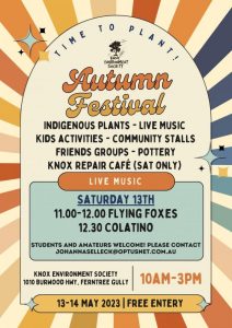 SNIPPETS: Autumn Festival at Knox Environment Soceity